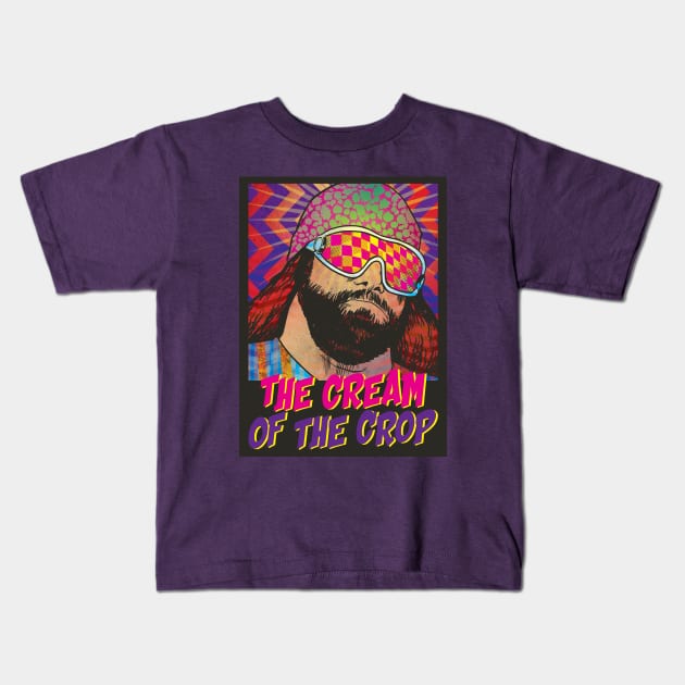 THE CREAM RANDY SAVAGE Kids T-Shirt by parijembut